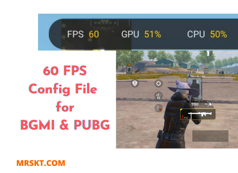 60 FPS Config File for BGMI