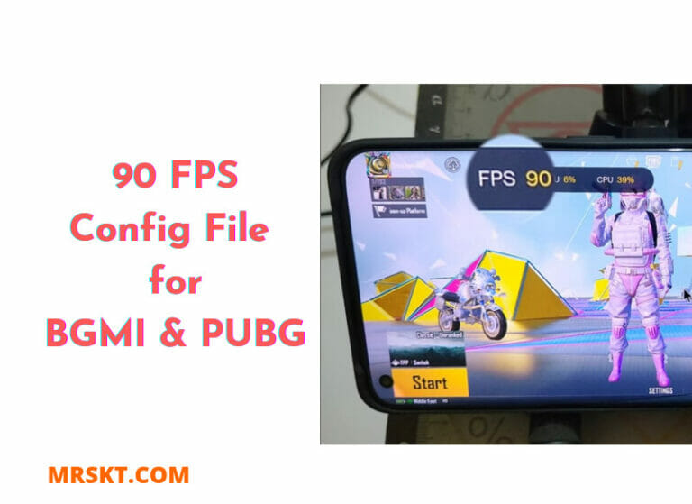 90 FPS Config File for BGMI & PUBG